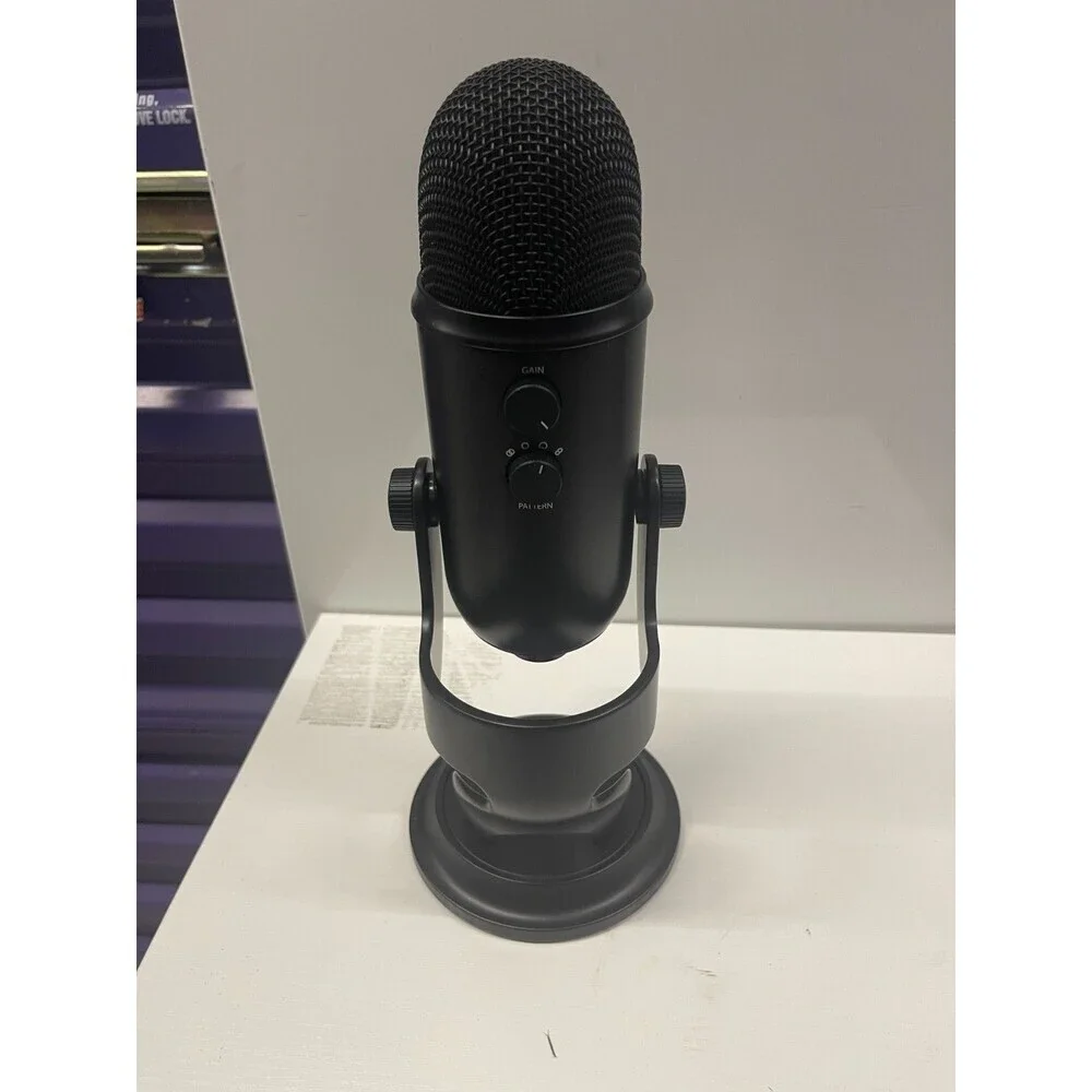 Logitech Creators Blue Yeti USB Microphone - Black